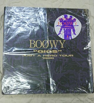 累計販売2万枚突破！ CDボックス版 BOOWY GIGS JUST A HERO TOUR 1986 - CD