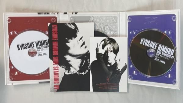 氷室京介 限定版DVD3枚組 「SOUL STANDING BY」 DVDBOX・デジパック