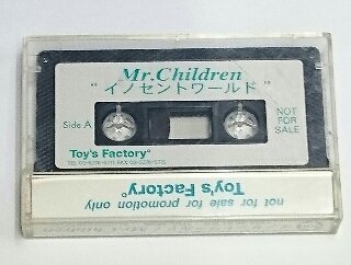 カセットテ】 Mr.Children プロモーション用カセットテープ uGDQo