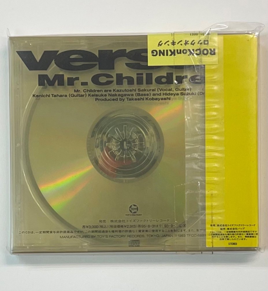 Mr.Children　初回限定盤CD　versus　帯付 - ロックオンキング