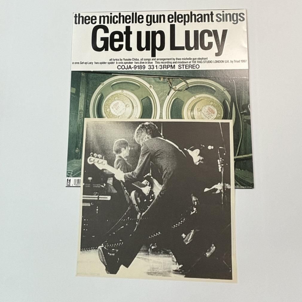 ミッシェルガンエレファント 12インチ・レコード　「Get up Lucy」 12インチシングル・アナログ盤 - ロックオンキング