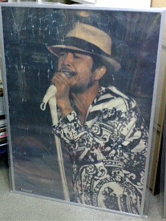 矢沢永吉 パナマハット　1988-1989オフィシャルポスター販売用 - ロックオンキング