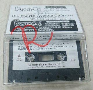 L'Arc‐en‐Ciel プロモーション・カセットテープ the Fourth Avenue