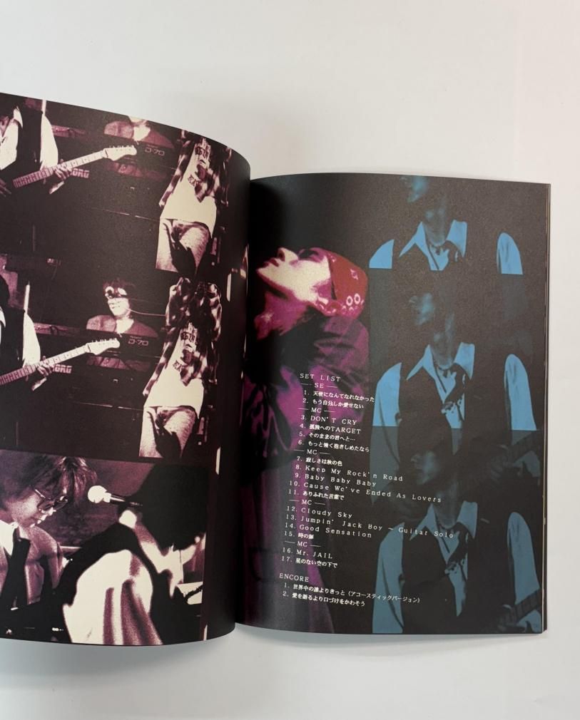 WANDS 1995年ツアー・パンフレット LIVE-JUNK #2 PIECE OF MY SOUL