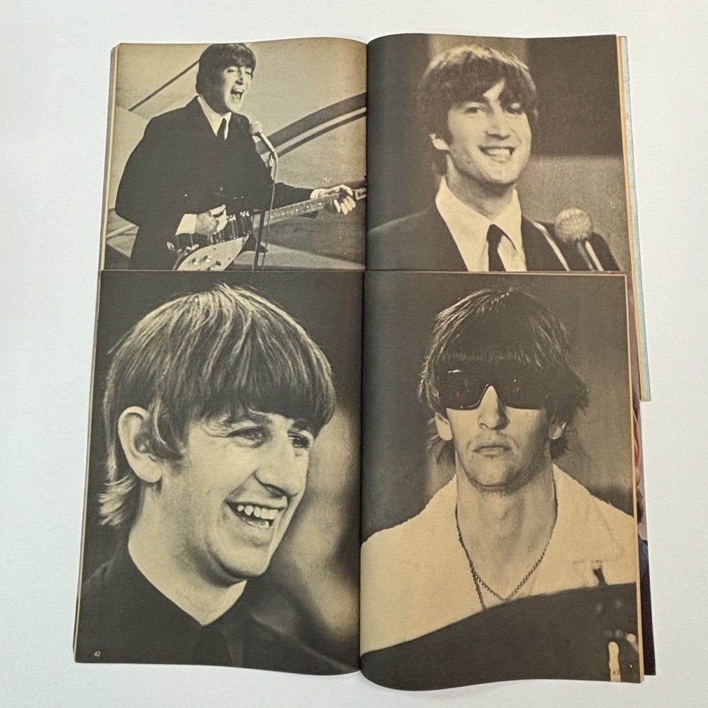 ビートルズ 「BEATLES TEEN SCREEN LIFE STORY 4冊セット」 ビートルズ