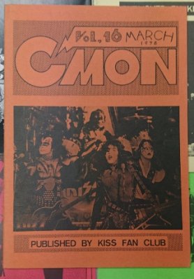 KISS ファンクラブ会報 「C'MON」 11号から19号、9冊セット - ロックオンキング