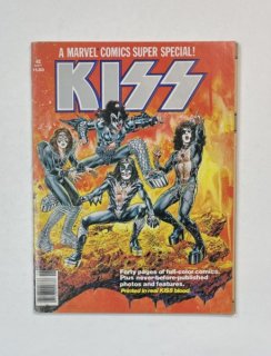 åߥåKISS A MARVEL COMICS SUPER SPECIAL 1977νPrinted in real KISS blood.