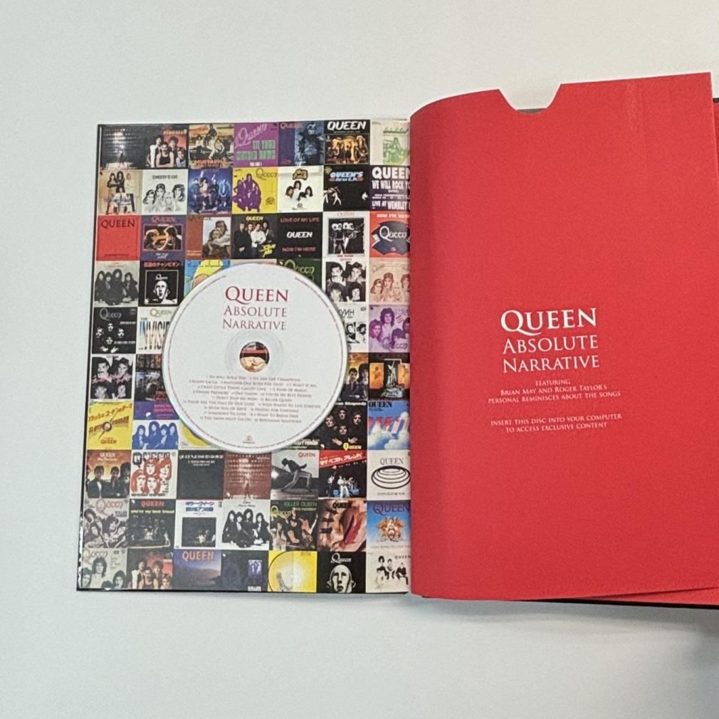 クイーン「QUEEN ABSOLUTE GREATEST」CD2枚組＋写真集 クイーン 「Queen Absolute Greatest Book Edition」 CD2枚組 写真集