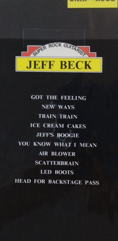 JEFF BECK ギタースコア ジェフベック 1 タブ譜付 10曲 スーパー