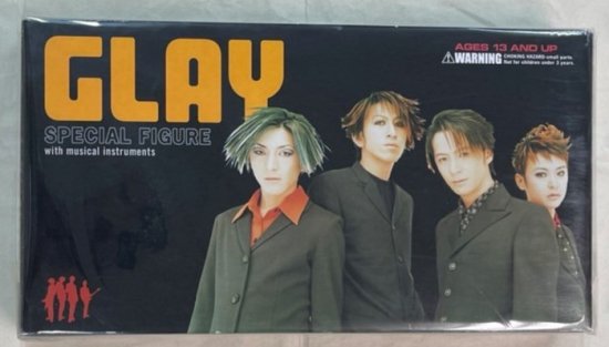 GLAY グレイ 恐ろしい スペシャルフィギュア ファンクラブ限定グッズ