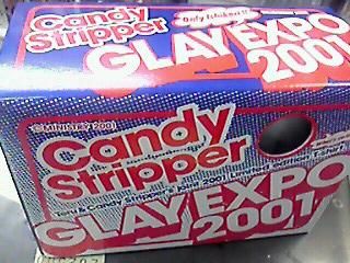 GLAY  TġTERU  Candy StripperEXPO2001ܥ졼ԥġ顼򡡥͡BOX̤