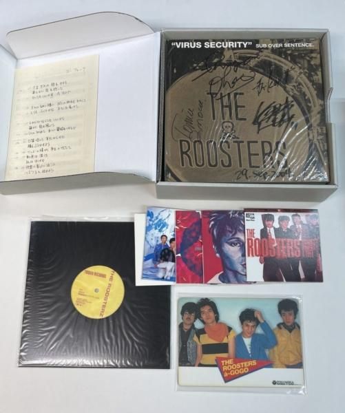 ルースターズ 限定CD・DVDボックス THE ROOSTERS Z OFFICIAL PERFECT ...