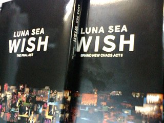 LUNA SEA 「Wish」 限定BOX写真集　2冊組 - ロックオンキング