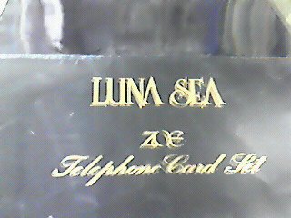 LUNA SEA テレ カード