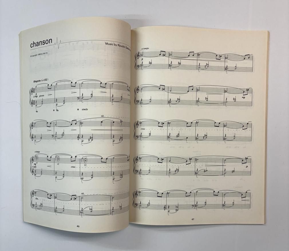 坂本龍一 ピアノソロ 坂本龍一曲集 オールアバウトBTTB all about BTTB 坂本龍一 ピアノソロ 坂本龍一曲集 オールアバウトBTTB all about BTTB