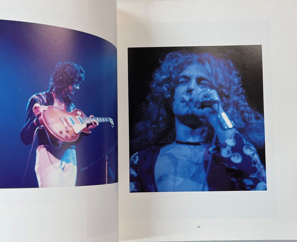 レッドツェッペリン 限定版写真集 Led Zeppelin live dreams 日本語版 
