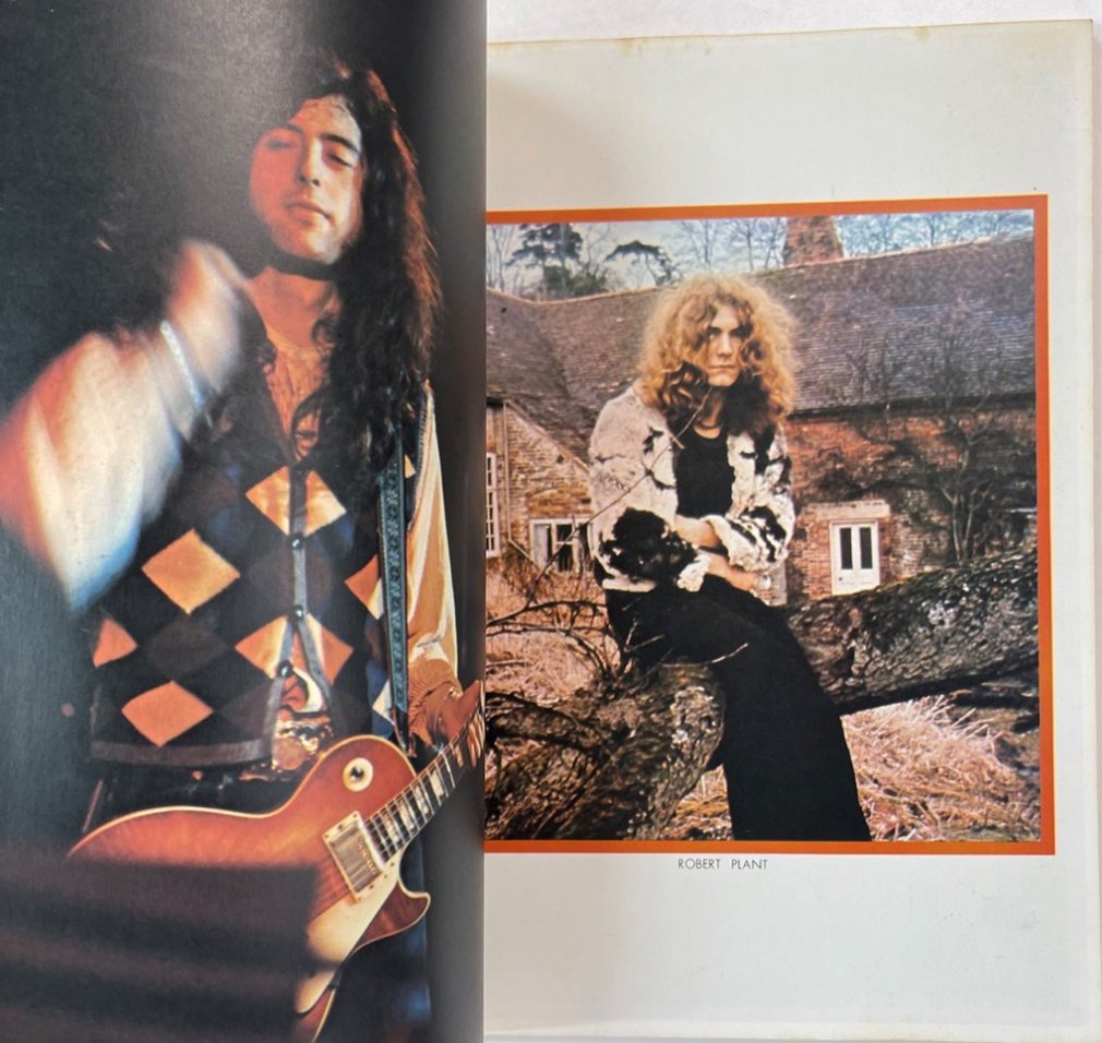 LED ZEPPELIN　写真集　レッド・ツェッペリン号　レッドツェッペリン　1971年　ミュージック・ライフ臨時増刊 - ロックオンキング