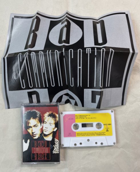 B'z 「BAD COMMUNICATION」 カセットテープ - ロックオンキング