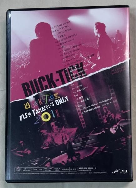 注目の BUCK-TICK - 非売品DVD FISH DVD/ブルーレイ TANKer TANKer´s