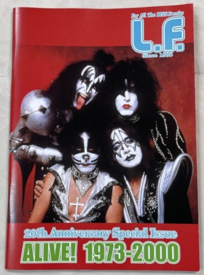 KISS/キッス ファンクラブ限定写真集「KISS ALIVE! 1973-2000 20th