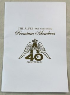 եTHE ALFEE 40th Anniversary Premium Membersסˡ&ڥ륳󥵡ȡѥեåȡ2014