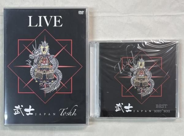 TOSHI 龍玄とし TOSHI 武士 JAPAN SPECIAL 限定DVD4枚+CD2枚、BOX