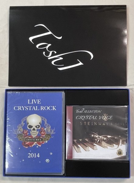 TOSHI 龍玄とし TOSHI LIVE CRYSTAL ROCK 2014 限定DVD4枚+CD、BOX 