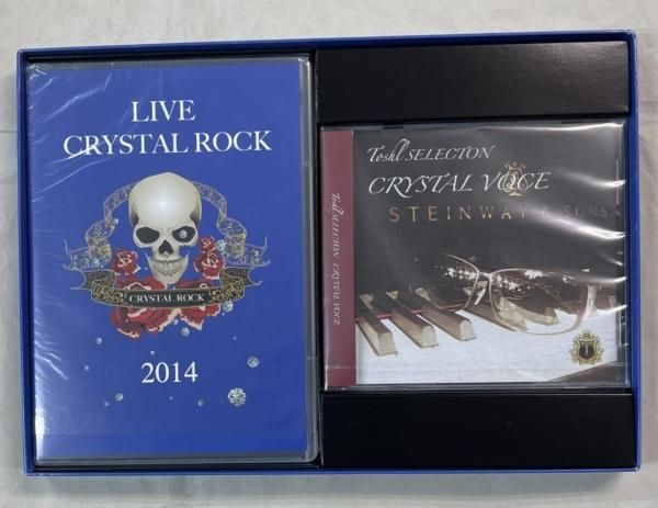 TOSHI 龍玄とし TOSHI LIVE CRYSTAL ROCK 2014 限定DVD4枚+CD、BOX ...