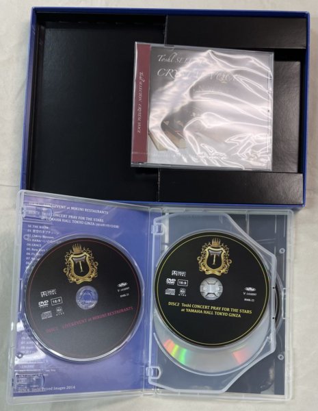 TOSHI 龍玄とし TOSHI LIVE CRYSTAL ROCK 2014 限定DVD4枚+CD、BOX ...