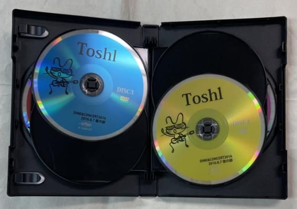 TOSHI 龍玄とし TOSHI 春の稲妻 ToshI ロック祭り 2016 DVD 6枚組 X 