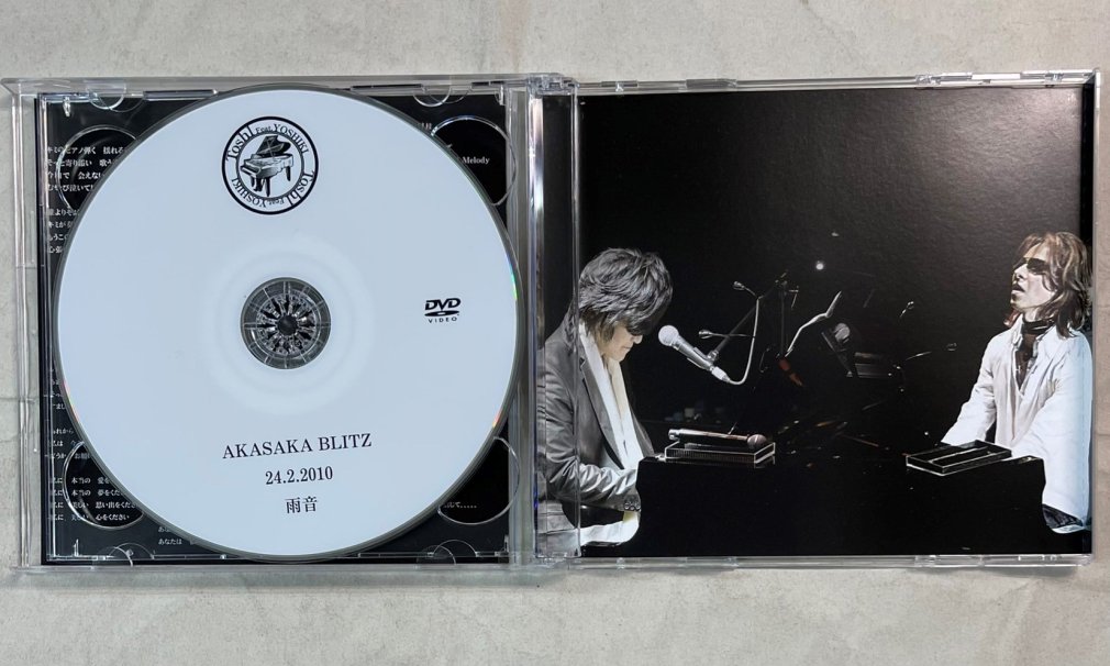 ToshI Feat. YOSHIKI 限定盤CD+DVD クリスタルピアノのキミ X JAPAN 