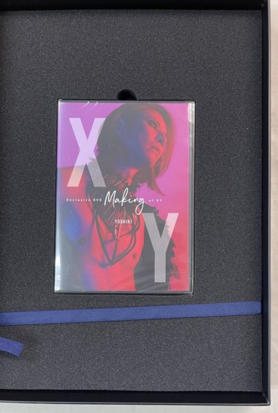 X JAPAN エックス YOSHIKI 限定写真集 XY ：メイキングDVD（未開封）付き - ロックオンキング