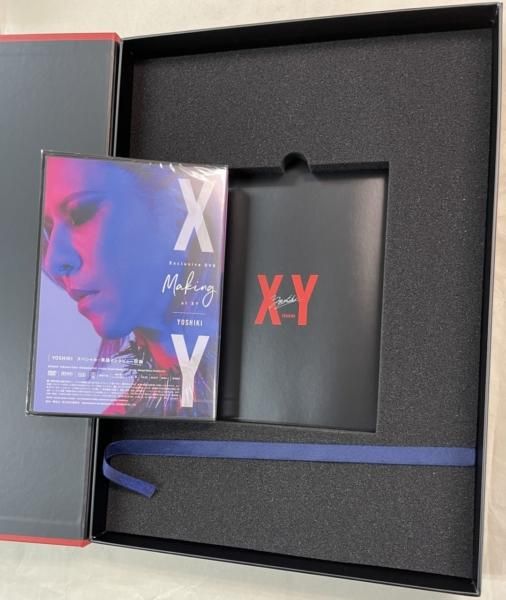 X JAPAN エックス YOSHIKI 限定写真集 XY ：メイキングDVD（未開封）付き - ロックオンキング