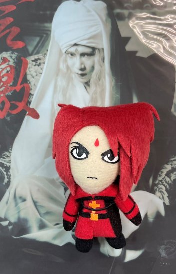 hide ぬいぐるみ 赤髪 hideゴムひも付きぬいぐるみ 2011ver. 未使用 X JAPAN - ロックオンキング