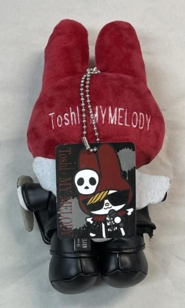 ストレッチドビー Toshl マイメロ ぬいぐるみ マスコット キーホルダー