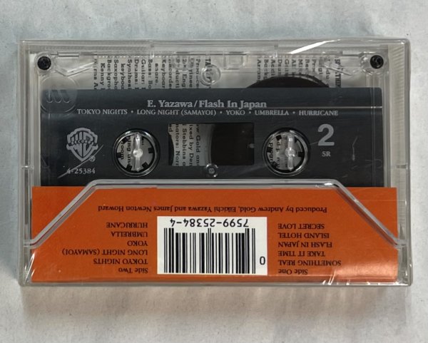 矢沢永吉 カセットテープ FLASH IN JAPAN USA盤 未開封 - ロックオンキング