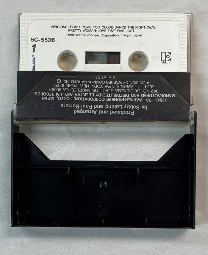 矢沢永吉 カセットテープ YAZAWA USA盤 5C-5536 - ロックオンキング