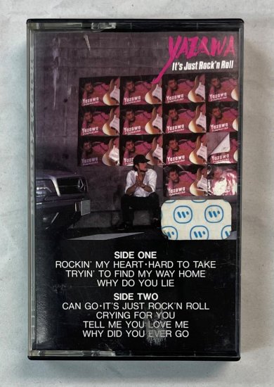 矢沢永吉 カセットテープ YAZAWA It's Just Rock'n Roll USA盤 60199-4 