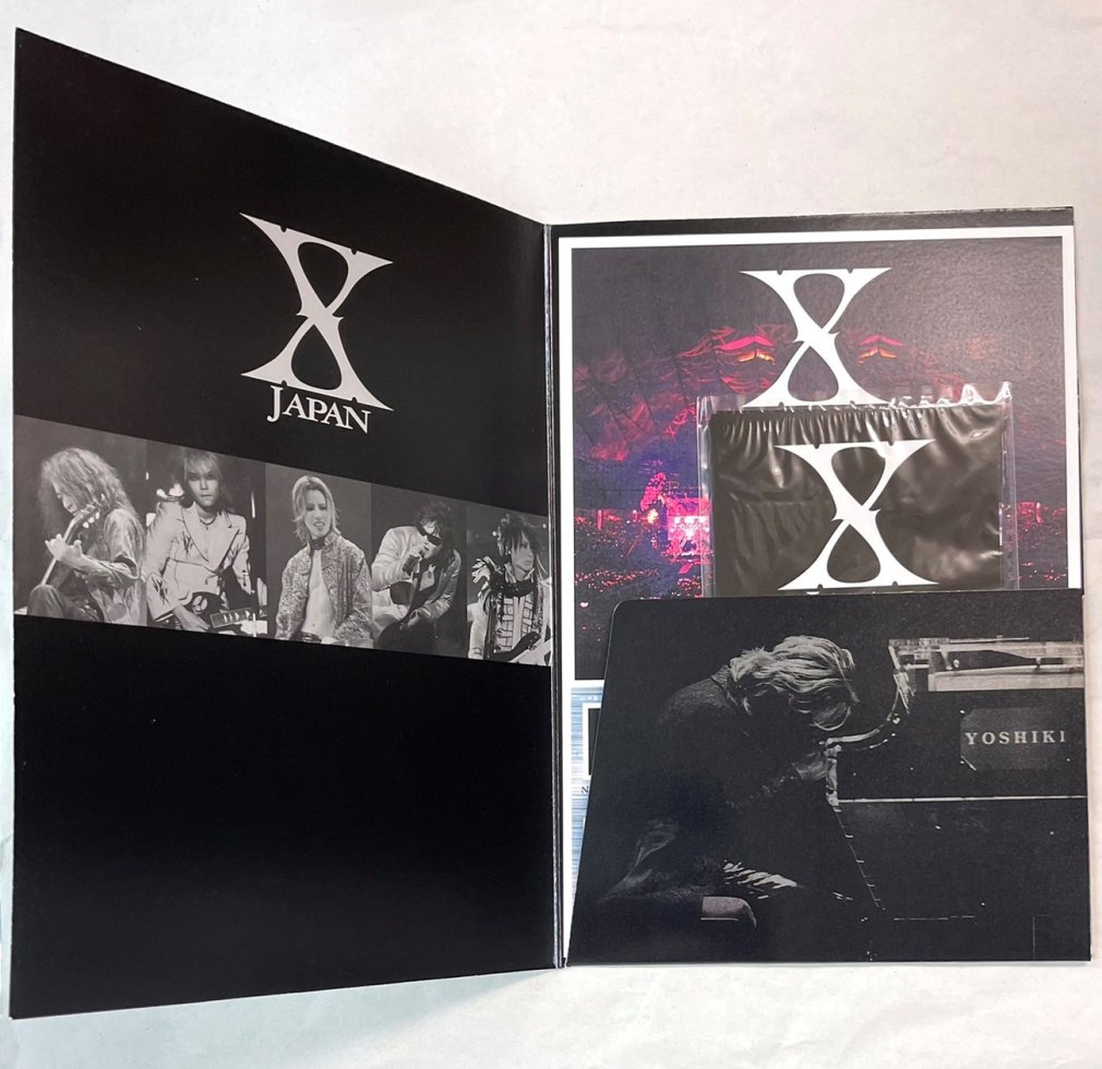 X JAPAN エックス 特製フレーム切手セット X JAPAN 20th Anniversary 1989-2009 未使用 - ロックオンキング