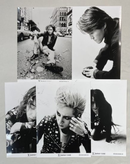 X JAPAN エックス 生写真・ブロマイド X JAPAN 写真展 オリジナル