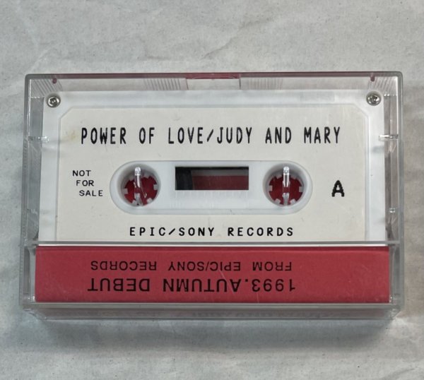 JUDY AND MARY　プロモーション・カセットテープ　POWER OF LOVE　ファースト・シングル　プロモ・カセット - ロックオンキング