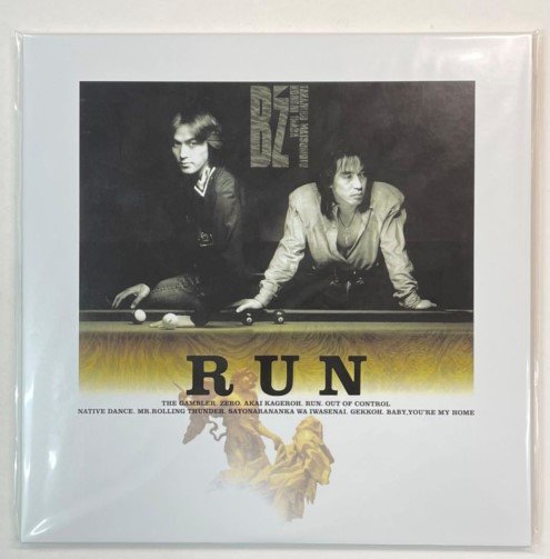 B'z　限定レコード　RUN　30th Year Exhibition “SCENES” 1988-2018 オリジナルアルバム・アナログレコード -  ロックオンキング