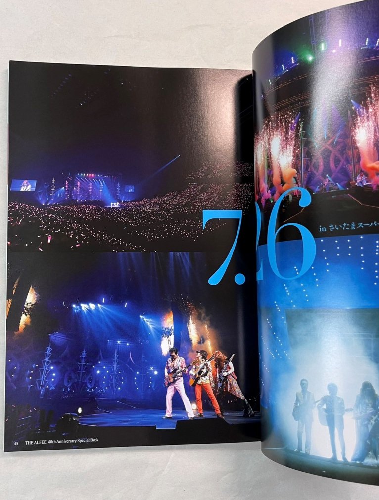 アルフィー 写真集 40th Anniversary Special Book THE ALFEE ぴあ 