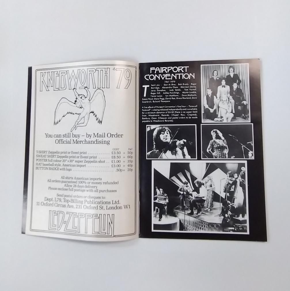 LED ZEPPELIN パンフレット LED ZEPPELIN レッド・ツェッペリン 来日 コンサート