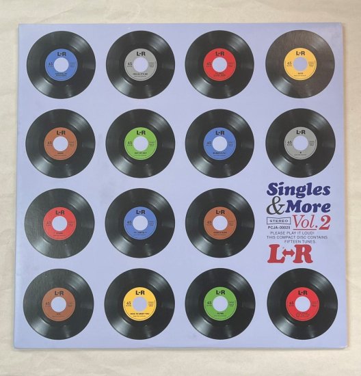 L-R レコード 2枚組 L⇔R singles & more vol.2 / エルアール - ロック 