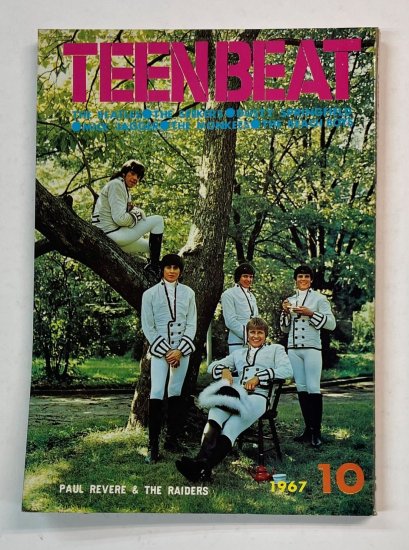 TEEN BEAT/ティーンビート 1967.10 ポール・リビアとレイダース / ビートルズ クリフ・リチャード ローリング・ストーンズ -  ロックオンキング