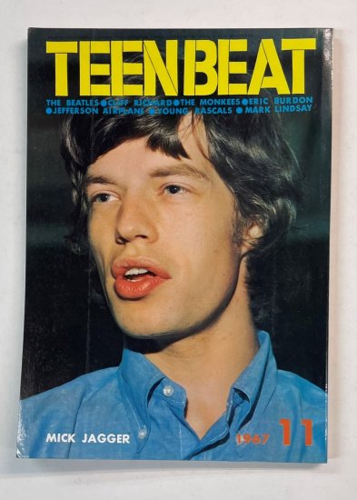 TEEN BEAT/ティーンビート 1967.11 ミックジャガー 表紙 / ポール