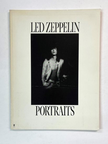 レッド・ツェッペリン　写真集　LED ZEPPELIN PORTRAITS　1970年代のステージ写真、オフショットのポートレイト集　1986年　洋書  - ロックオンキング