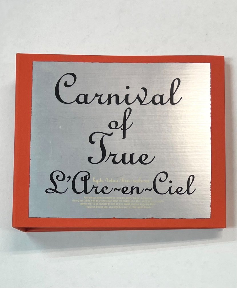 ラルクアンシエル CDケース L'Arc‐en‐Ciel Carnival of True ツアー