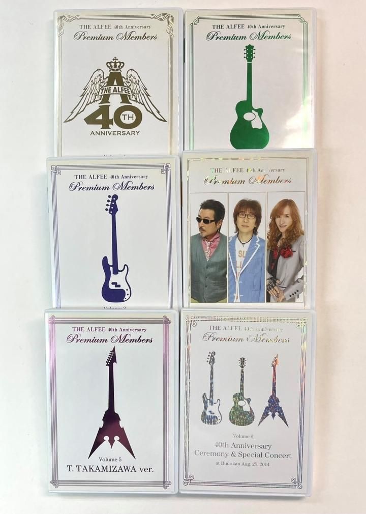 THE ALFEE 40th Anniversary DVD 1〜6-